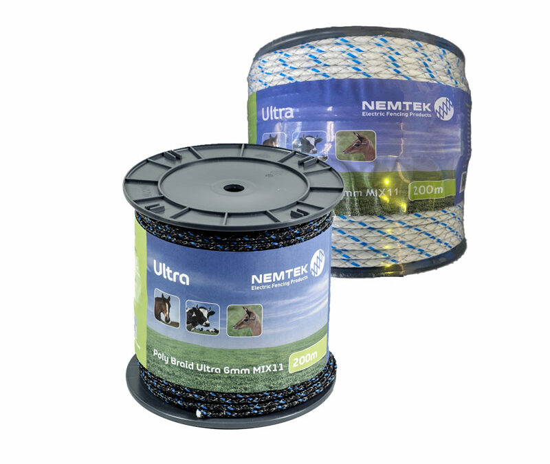 Easily Control Your Grazing Animals with Nemtek’s Poly Braid