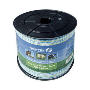 Poly Tape Mix 5 – 12mm, 200m/400m Roll