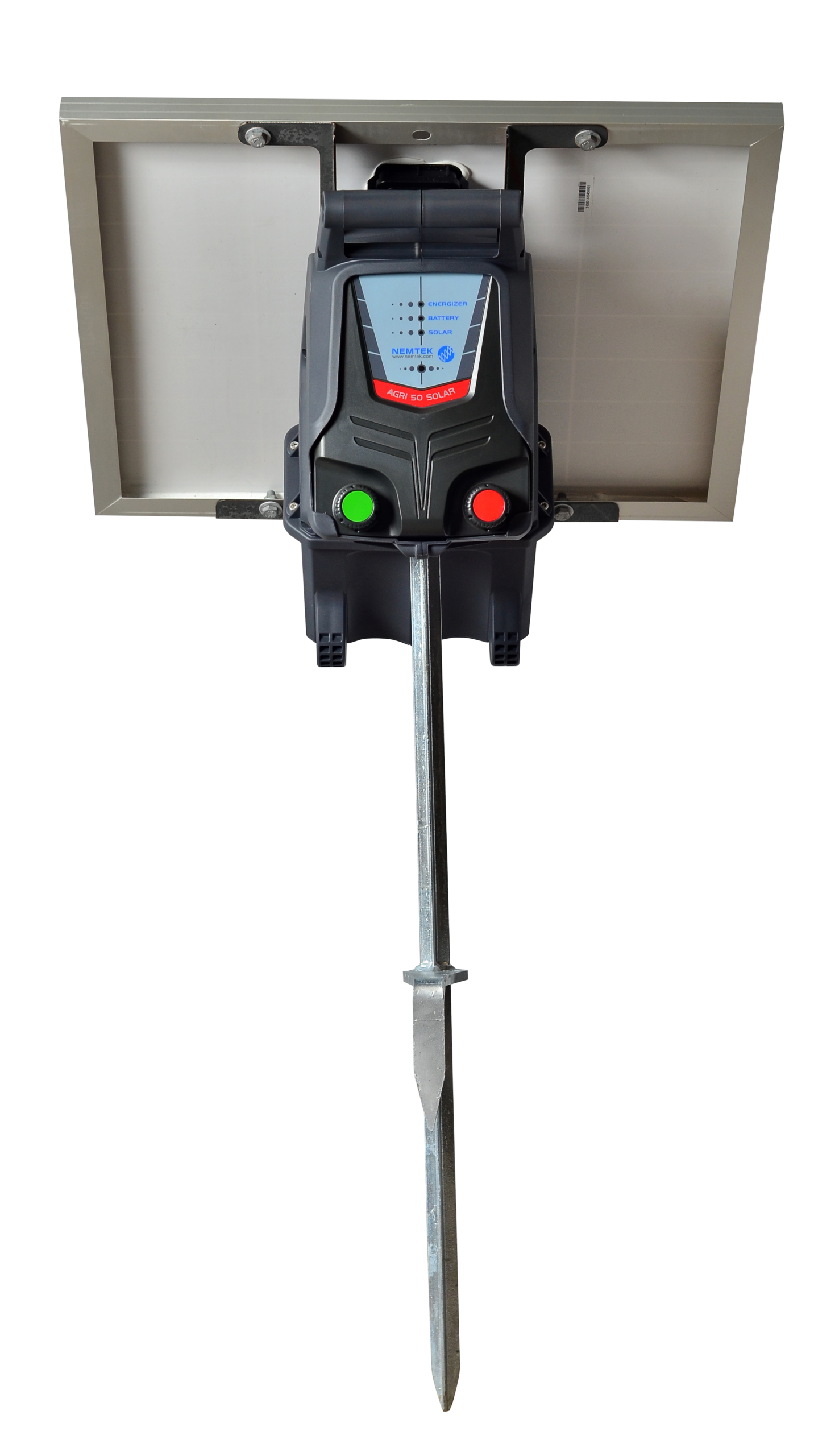 Agri 50km Portable Solar Energizer with Battery - Image 2