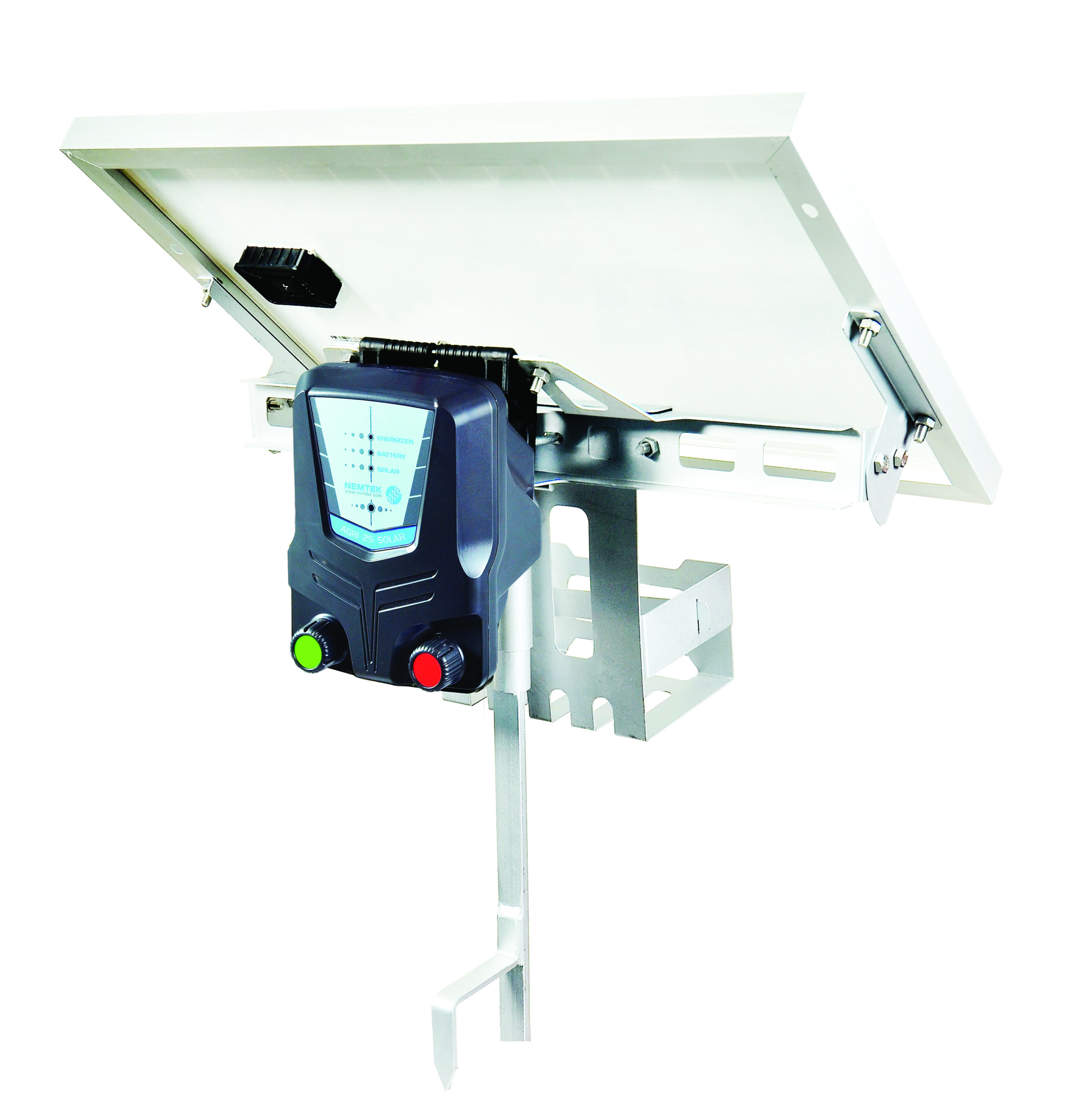 Agri 25km Portable Solar Energizer with Battery - Image 3